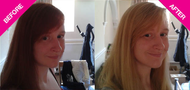 Blonding hair: foto prima e dopo la tintura a casa