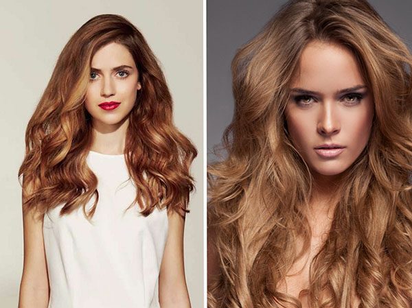 Colore della tartaruga: riccioli Еcaille - hair-trend-2017