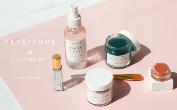 Ecolinia Herbivore Botanicals S / S Skincare Kit per la pelle stanca
