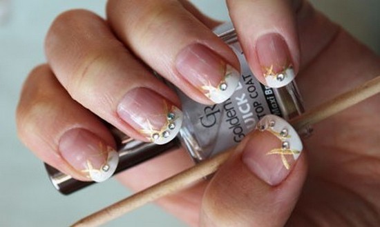 Decorazione con strass