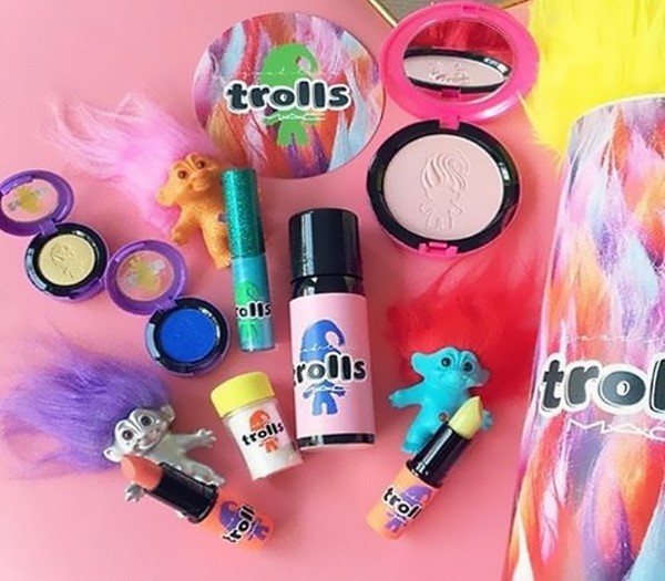 Troll glamorous: collezione decorativa di MAC Good Luck Trolls