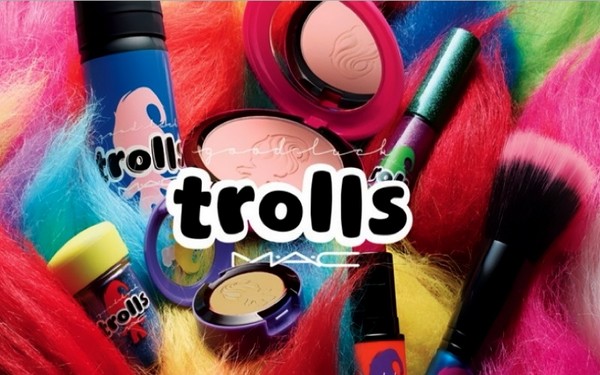 Troll glamorous: collezione decorativa di MAC Good Luck Trolls