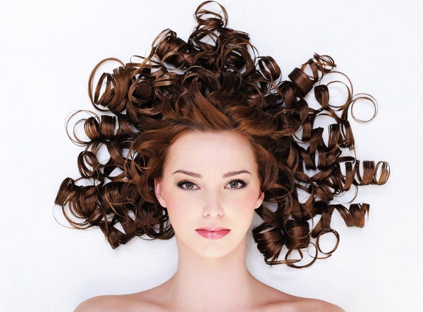 Chimica dei capelli con una foto