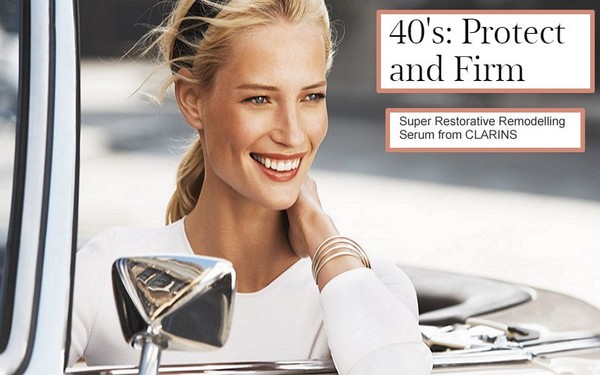 Circuito ideale: modellare il siero Clarins Multi-Intensif