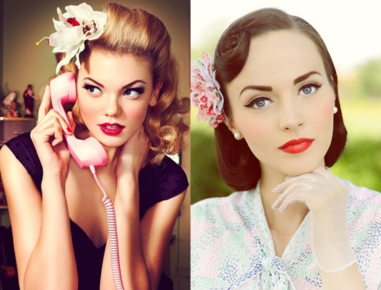 Come realizzare un trucco nello stile della pin-up: foto