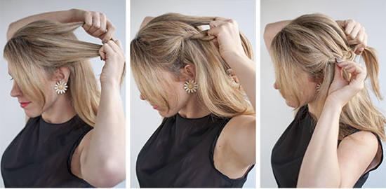 Come fare un'acconciatura da sera per capelli di media lunghezza