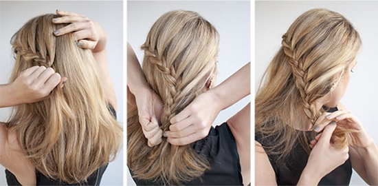 Come fare un'acconciatura da sera per capelli di media lunghezza