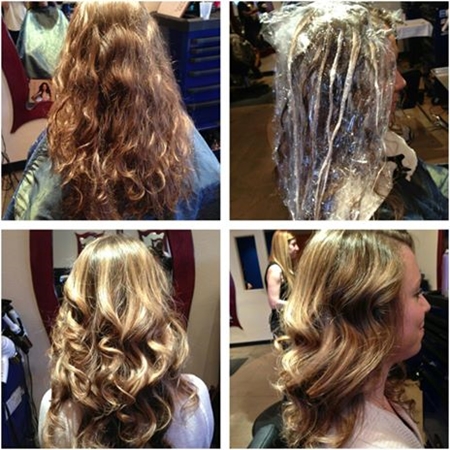 Hair styling della California: foto prima e dopo a casa