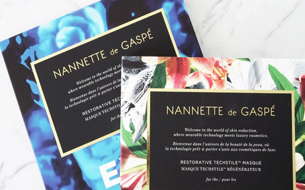 Bellezza per quindici minuti: maschere a secco Nannette de Gaspé