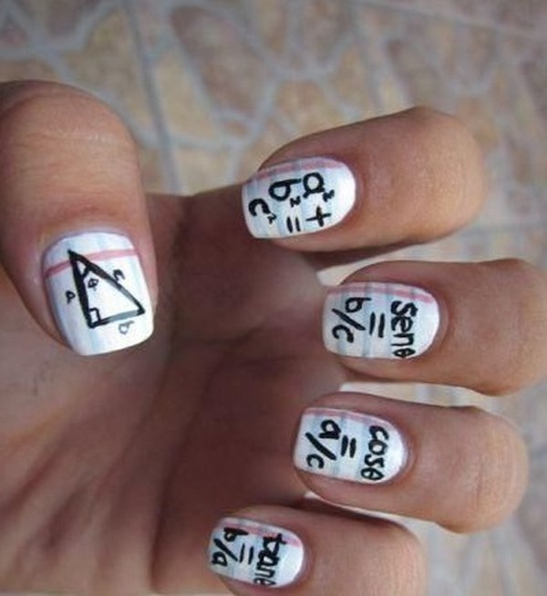 Che manicure fare a scuola il 1 ° settembre, una foto. Idee manicure per Knowledge Day per studenti di 9 e 11 gradi