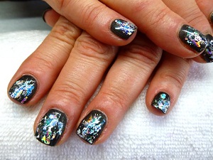Manicure con lamina