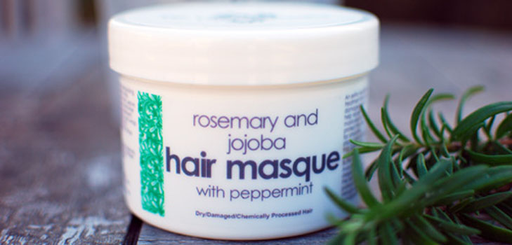 Maschera per doppie punte di capelli con rosmarino