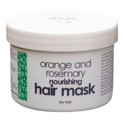 Maschera per doppie punte di capelli con rosmarino