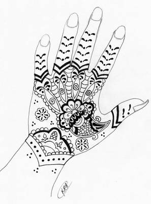 Mehendi a casa