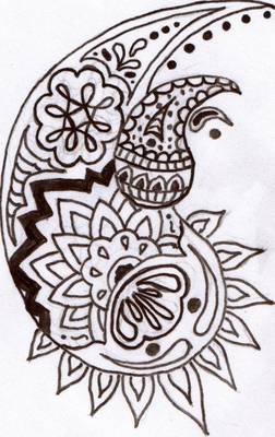 Mehendi a casa