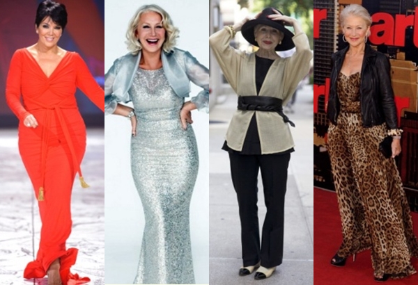 Moda per donne grasse dopo 50 anni