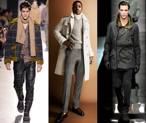 Abbigliamento uomo alla moda nell'inverno 2014: foto delle tendenze moda nell'abbigliamento maschile