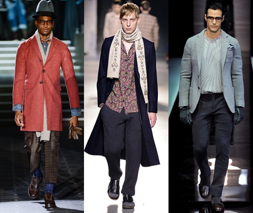 Abbigliamento uomo alla moda nell'inverno 2014: foto delle tendenze moda nell'abbigliamento maschile