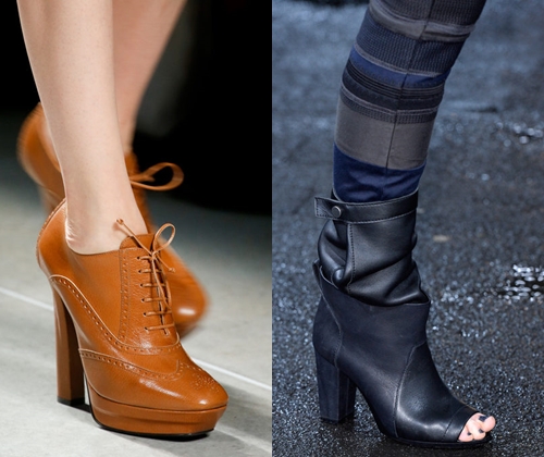 Scarpe donna alla moda autunno inverno 2014: foto delle scarpe invernali più alla moda del 2014