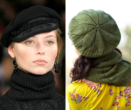 Berretti alla moda: foto dei berretti più alla moda per l'autunno e l'inverno 2014