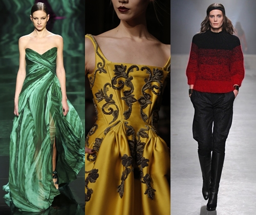I colori alla moda dei vestiti autunno-inverno 2014: foto delle sfumature più alla moda del 2014
