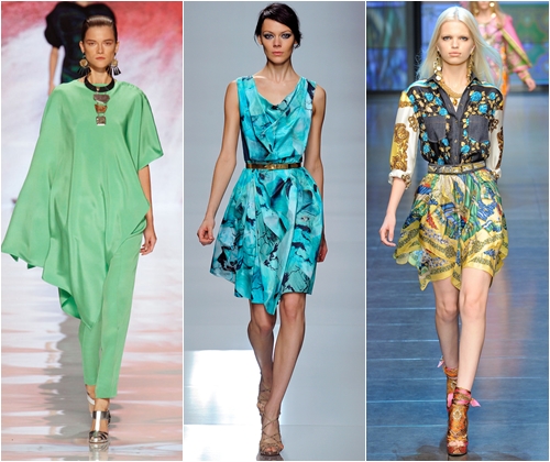 Colori alla moda primavera-estate 2013