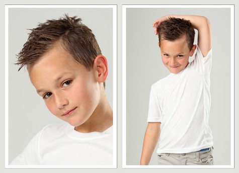 Haircuts alla moda dei bambini 2014, foto