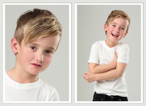 Haircuts alla moda dei bambini 2014, foto