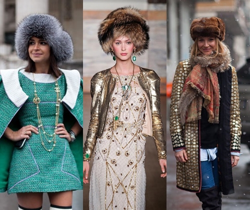 Cappelli di pelliccia alla moda nell'inverno 2014: foto dei cappelli di pelliccia femminili più alla moda del 2014 