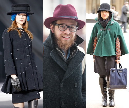 Cappelli invernali alla moda 2014