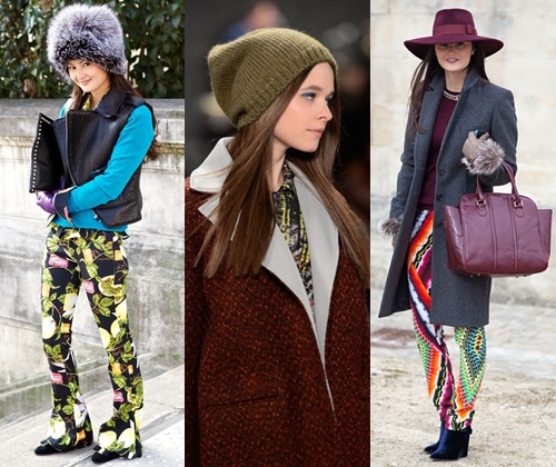 Cappelli invernali alla moda 2014