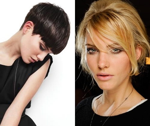 Tagli di capelli alla moda autunno inverno 2013-2014: foto dei tagli di capelli corti e lunghi più alla moda del 2014