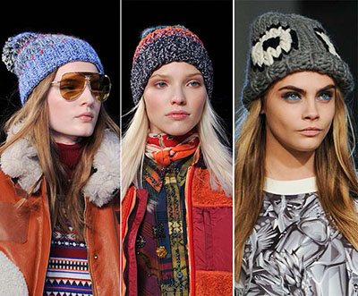 Materiali di tendenza per i nuovi cappelli della nuova stagione 2014-2015