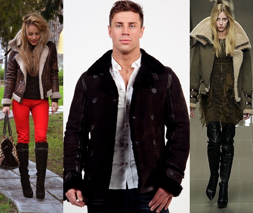 Le pecorelle femminili alla moda e gli uomini nell'inverno 2013-2014 (foto)