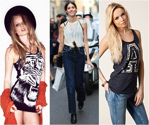 T-shirt alla moda 2013