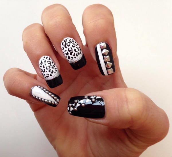 Duo alla moda: manicure a due colori come tendenza dell'inverno 2016-2017