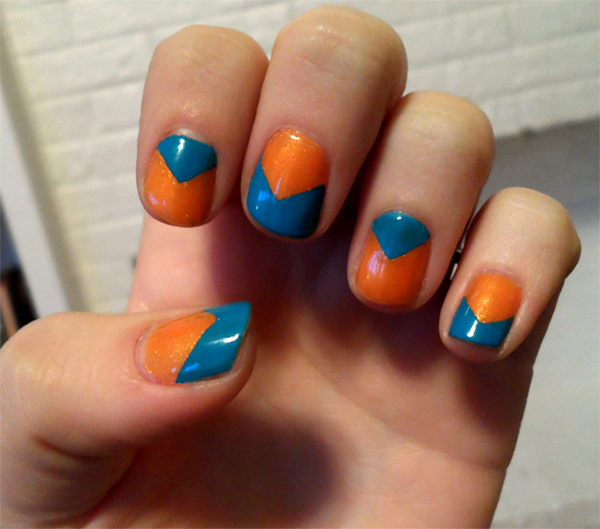 Duo alla moda: manicure a due colori come tendenza dell'inverno 2016-2017