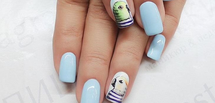 Nail art su un chiodo - tendenza autunnale 2016