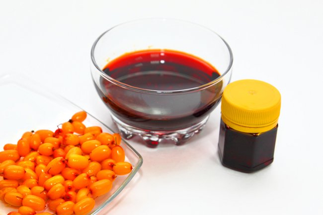 Olio di olivello spinoso per capelli