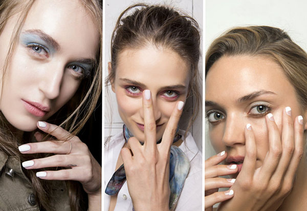 Aggiornato classico: manicure estivo alla moda-2017
