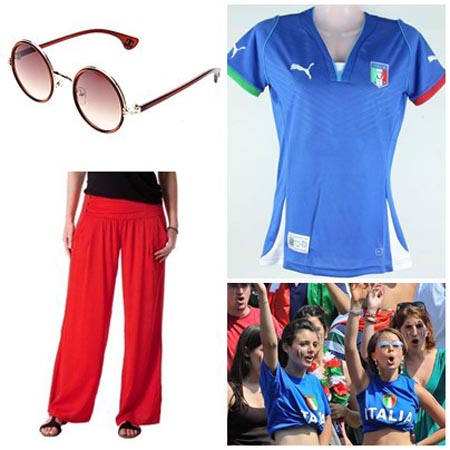 L'abito della cheerleader di un elegante paese europeo - l'Italia