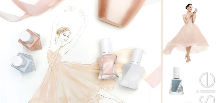 Manicure pastello: una collezione di vernici Essie Gel Couture Ballet Nudes 2017