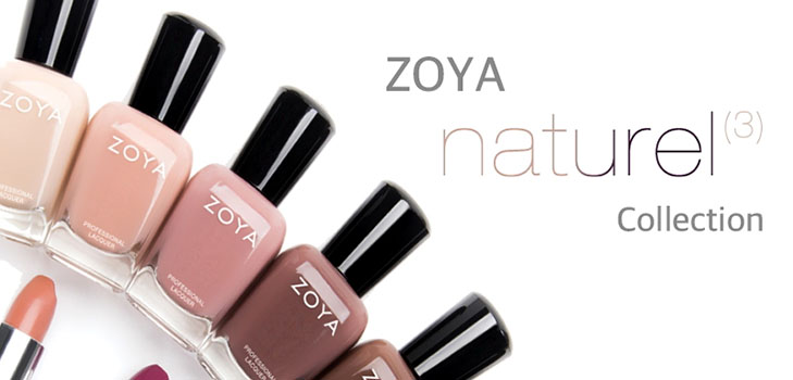 Manicure pastello di Zoya: una collezione di vernici Naturel 3 Spring 2017