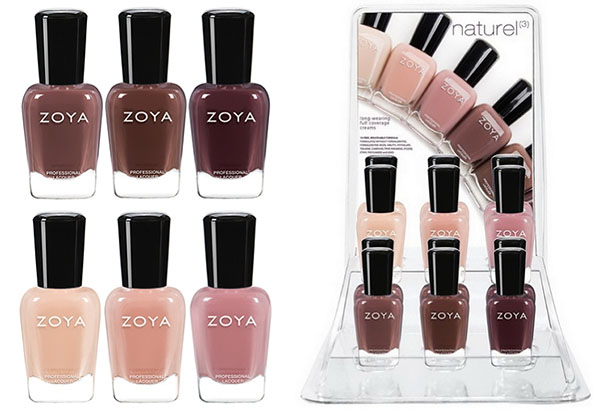 Manicure pastello di Zoya: una collezione di vernici Naturel 3 Spring 2017