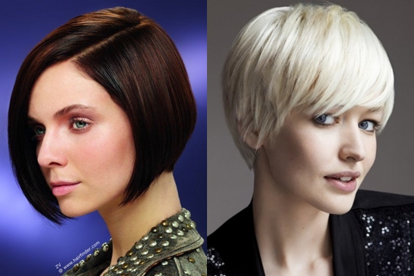 Acconciature sul collo: capelli corti