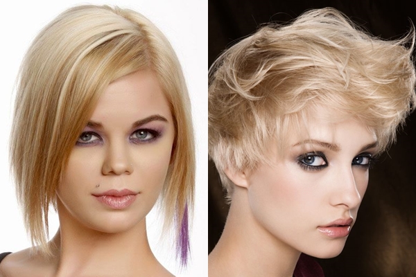 Acconciature sul collo: capelli corti