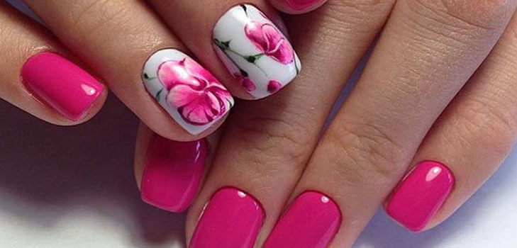 Manicure rosa - l'attuale tendenza estiva