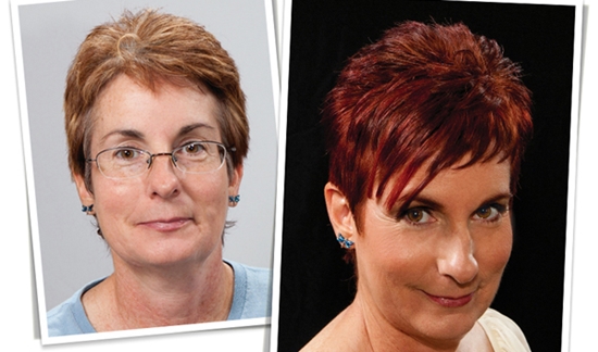 Colorazione di seta Chi: foto di capelli prima e dopo
