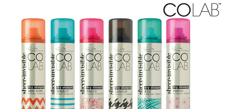 Simbiosi della moda e della scienza: collezione di shampoo asciutti Colab Sheer & Invisible