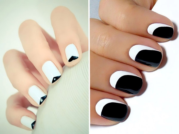 Elegante minimalismo: una manicure monocromatica - trend-2016